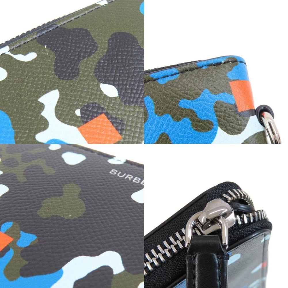 Burberry Camouflage Pattern Long Wallet PVC Women's BURBERRY - Picture 9 of 11
